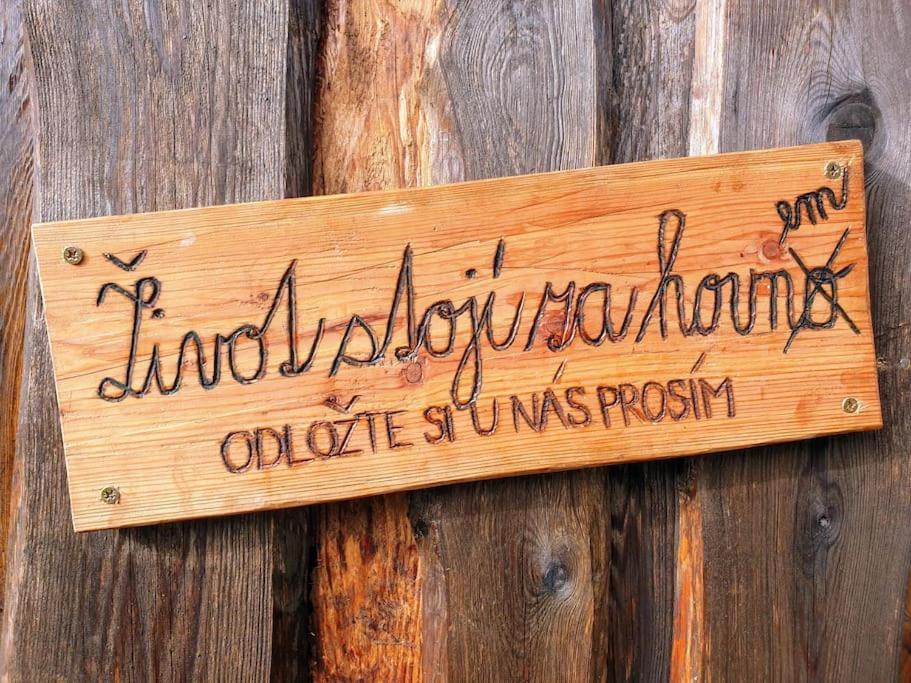 Chalet Boruvka - Biofarma Na Samote V Lesich Benesov  Экстерьер фото